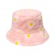 Rabbit down daisy pattern European and American fisherman hat